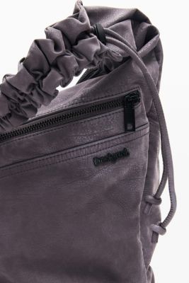 Women's Medium bag with leather effect