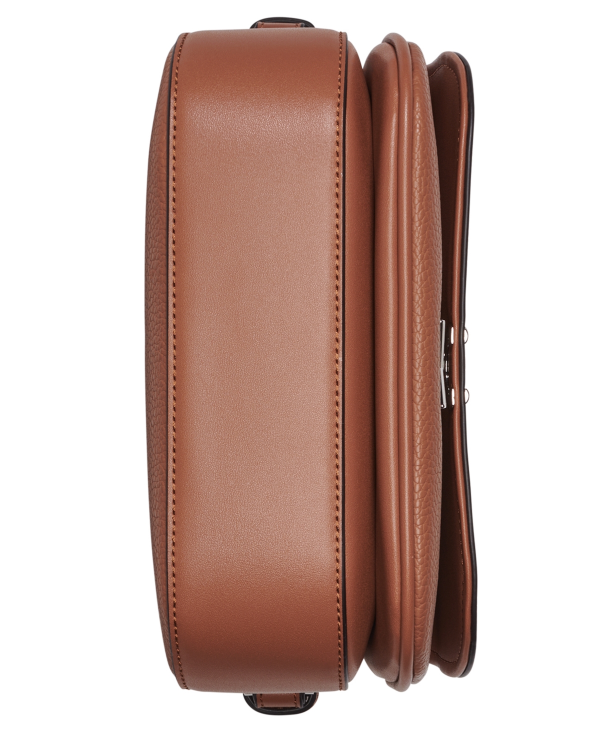 Macy's Evee Magnetic Snap Crossbody Bag In Brown