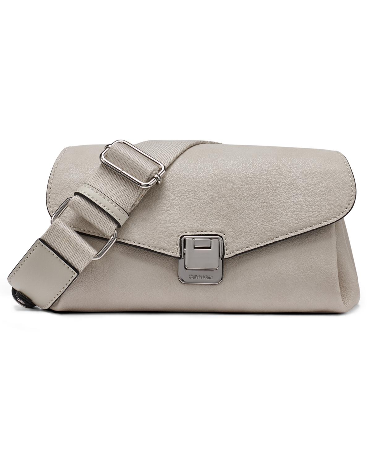 Macy's Kala Metal Lock Crossbody Bag