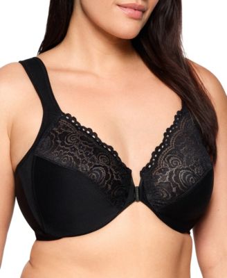 Plus Size WonderWire Front-Closure Underwire Bra