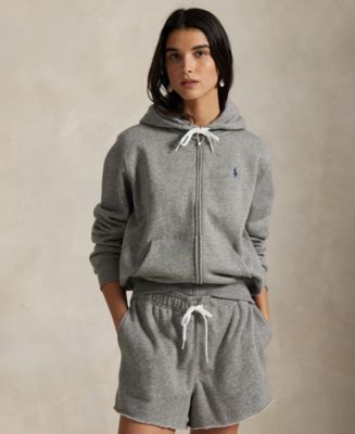 Polo Ralph Lauren Women's Fleece Full-Zip Hoodie - Macy's