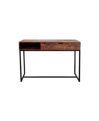 Lakewood Solid Acacia Wood Console Table, Brown