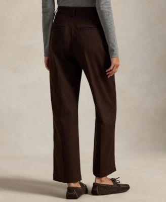 Women's Chino Wide-Leg Pants