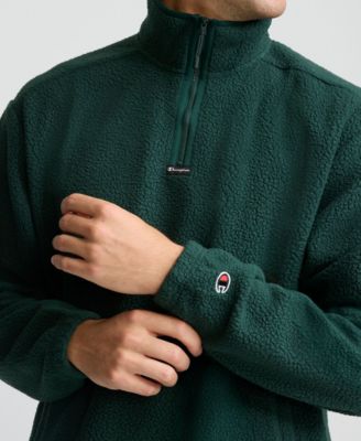 Men's Quarter-Zip Long-Sleeve Sweatshirt