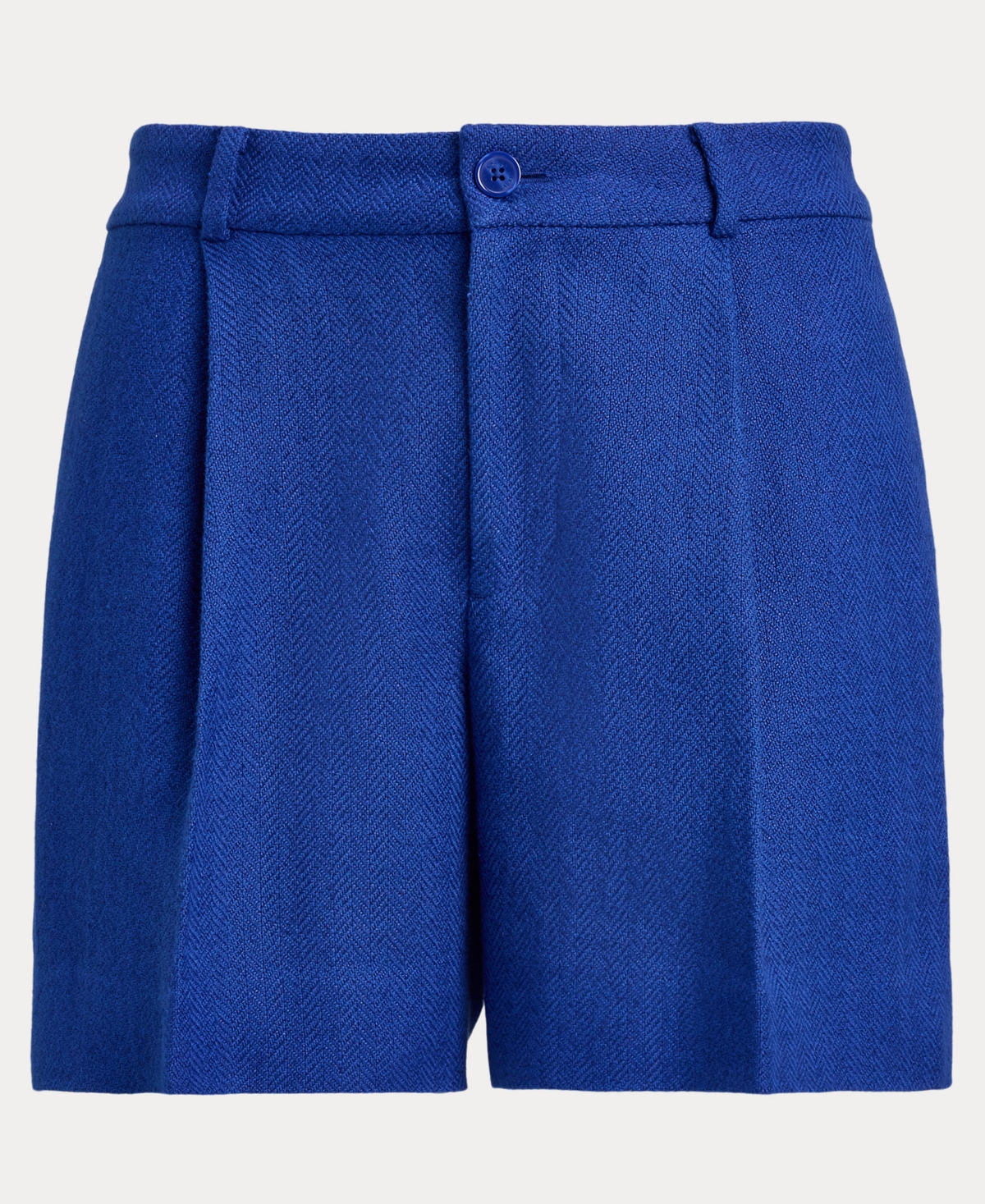 Ralph Lauren Women's Pleated Herringbone Shorts