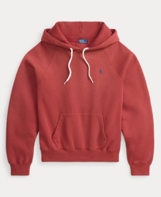 Women's Shrunken Fit Fleece Hoodie Sweatshirt