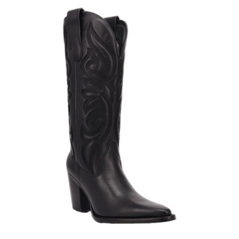 Женские ботинки Dingo Hensley Leather Boot, цвет: Чёрный