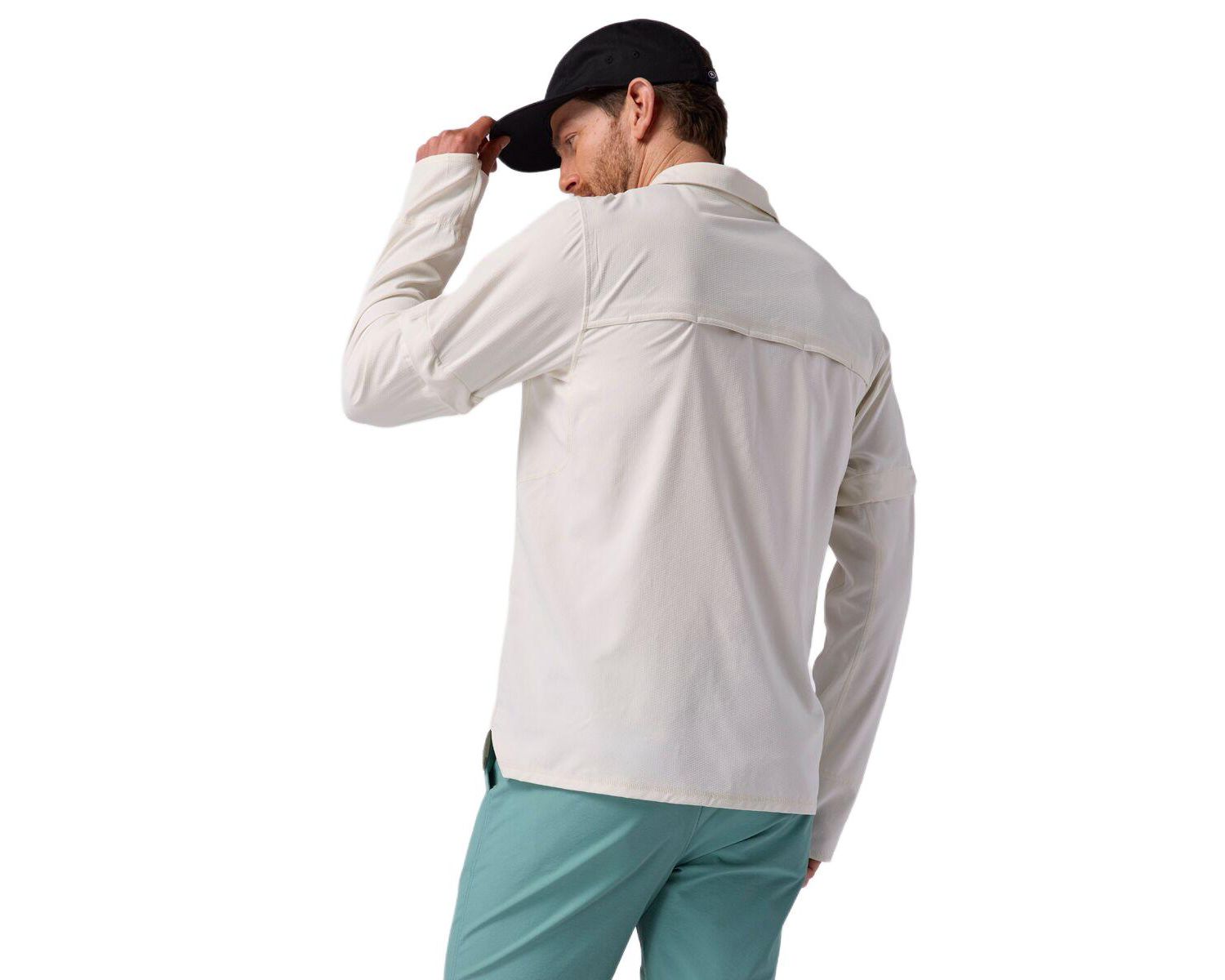 Men's Tahoe Woven Convertible Long-Sleeve Snap-Up Performance Shirt