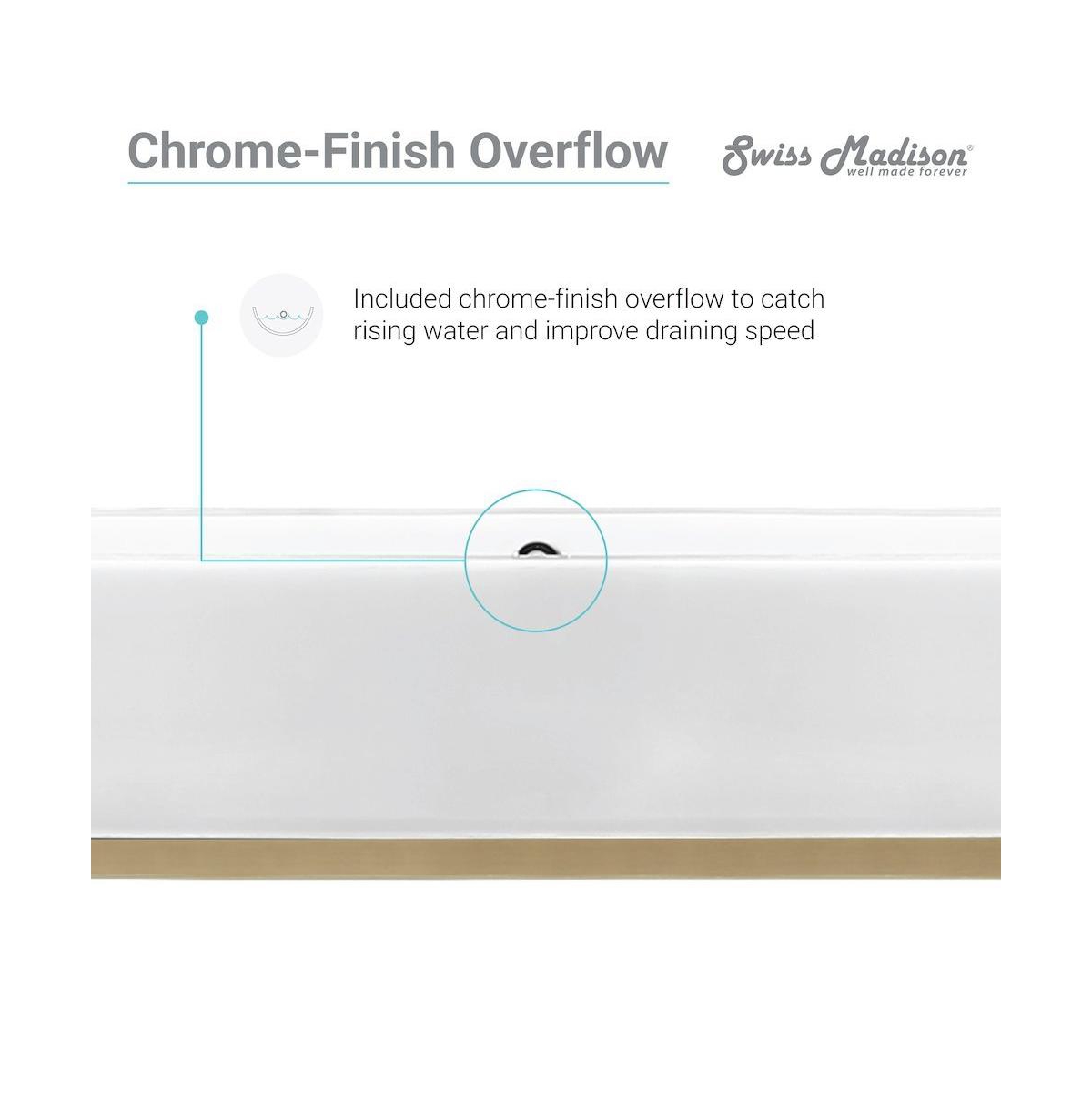 Swiss Madison Pierre Single, Freestanding, Open Shelf