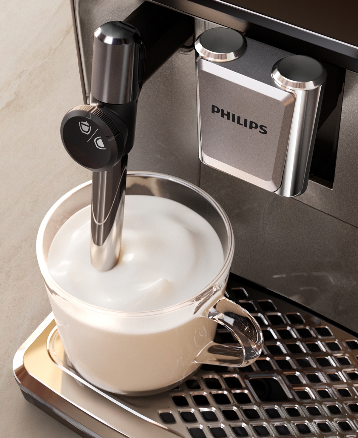 Philips 3300 Fully Automatic Espresso Machine with Milk Frother