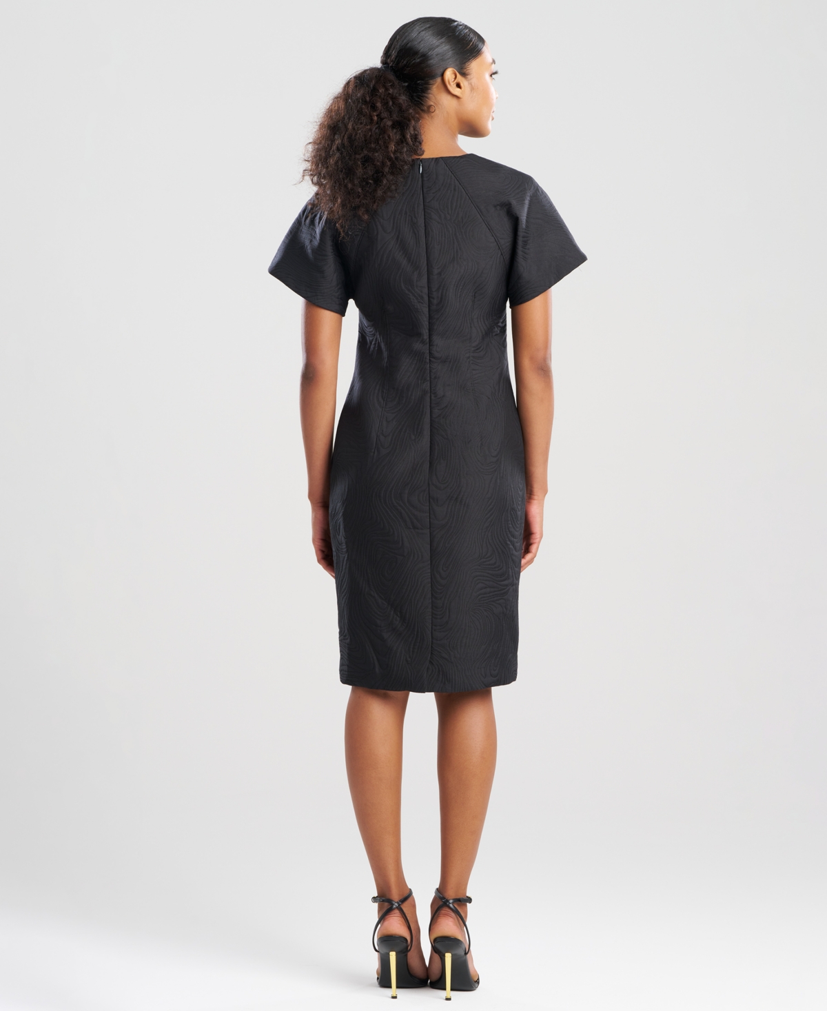 Natori Women's Swirl Short-Sleeve Dress