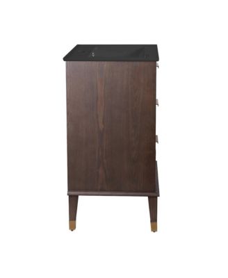 Hugo 24 in. Bathroom Vanity With Ceramic Sink Top