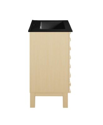 Cascade 24 in. MDF Bathroom Vanity With Ceramic Sink Top