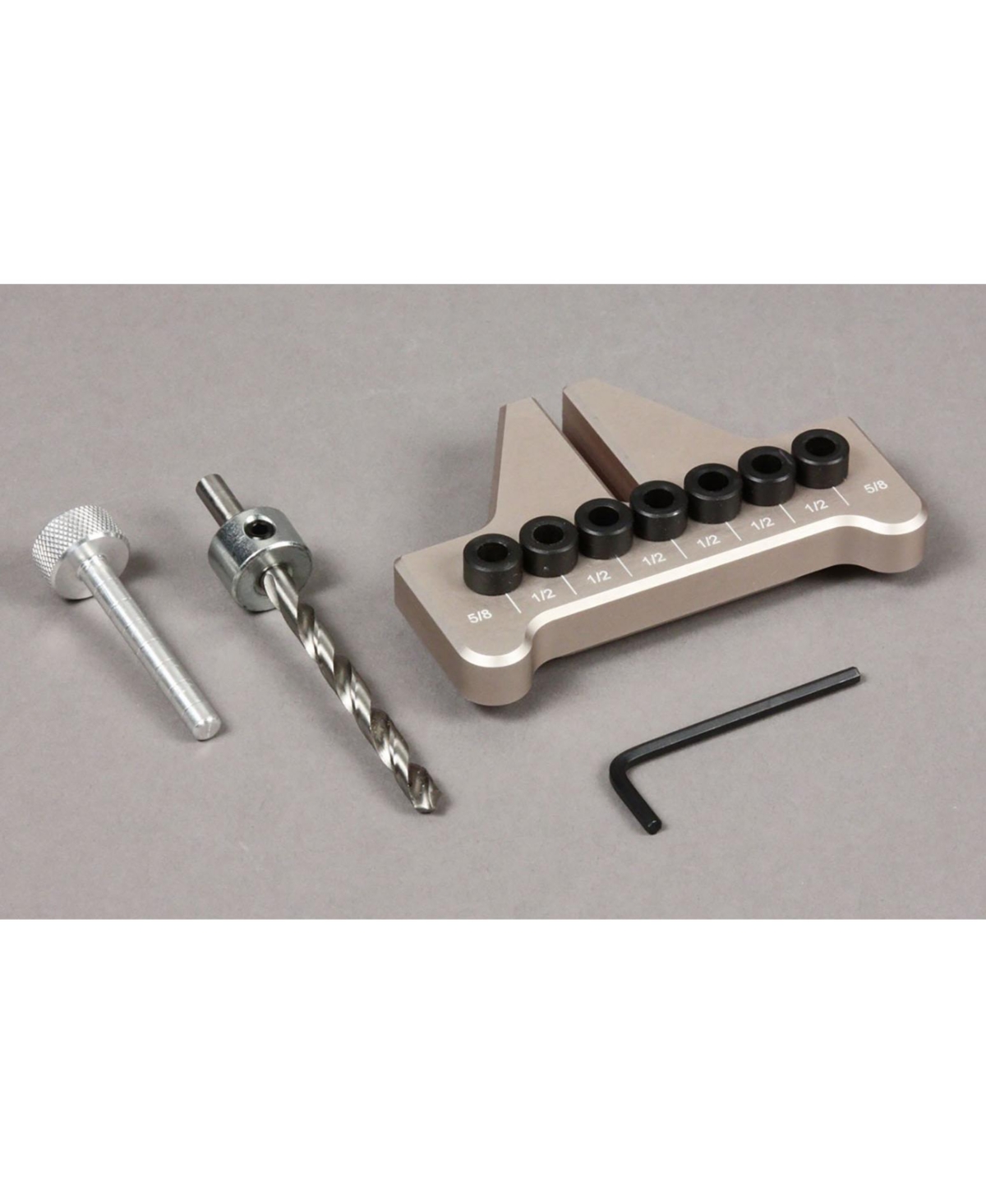 JessEm 08351 1/4 Inch Dowelling Jig Kit Precision Woodworking Joinery Tool with Main Body