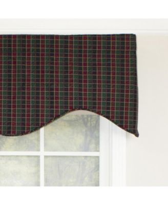 Tammy Corded Cornice 100% Cotton with Fully Lined 3" Rod Pocket Valnance for Windows 50" x 17" Grape