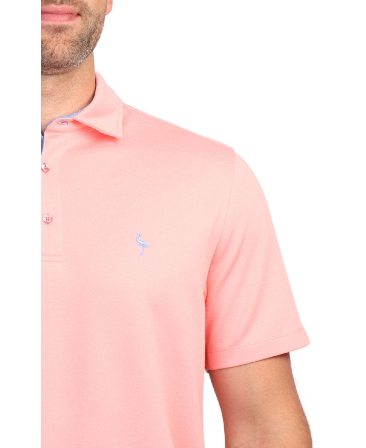 Tailorbyrd Men's Solid Modal Polo