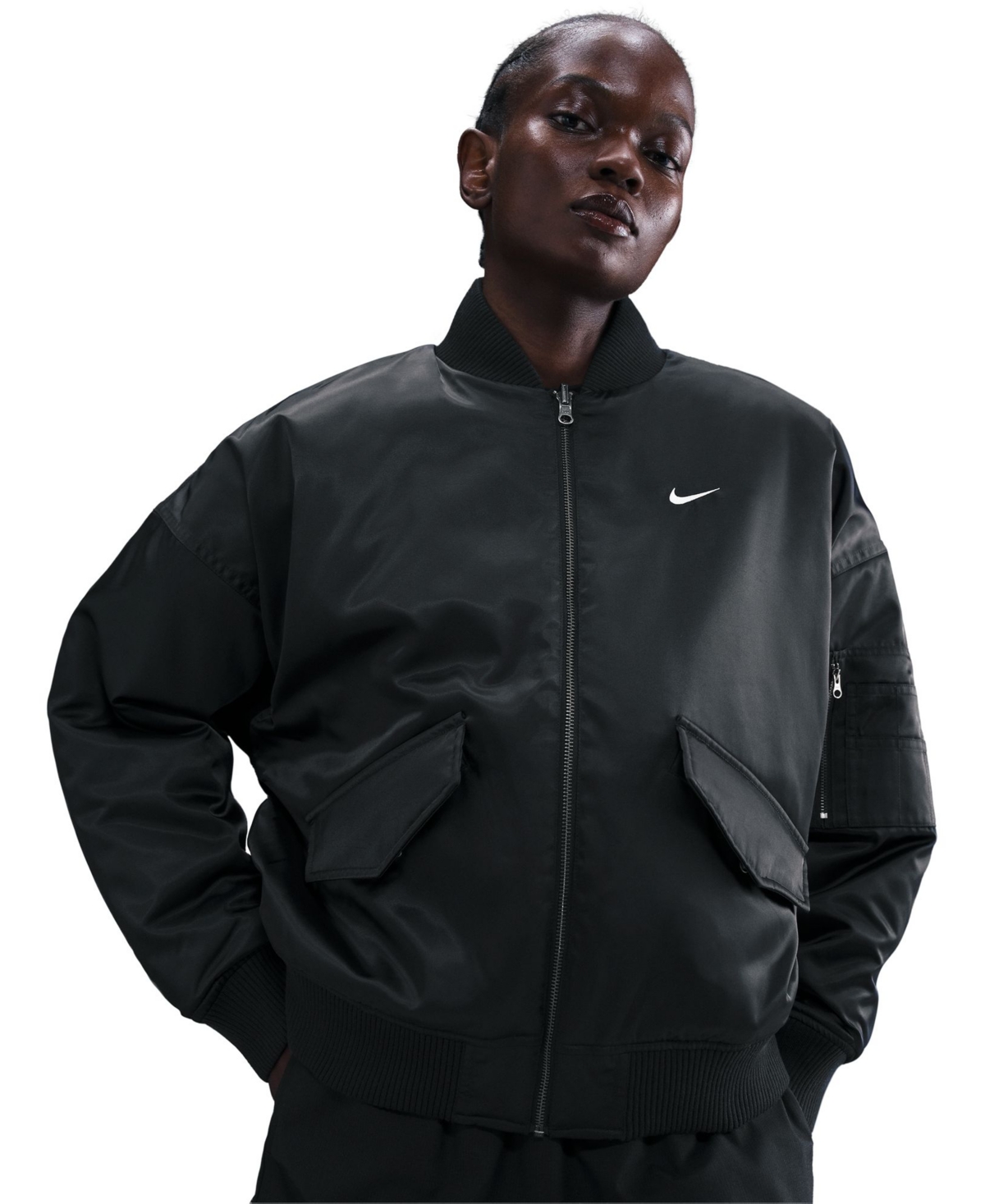 Nike Women's Sportswear Therma-Fit Reversible Bomber Jacket