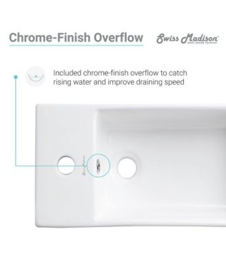 Pierre 19.5 Single, Freestanding, Open Shelf, Matte Black Frame Bathroom Vanity