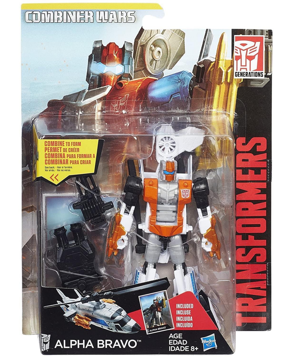 Transformers Deluxe Alpha Bravo |Generations Combiner Wars