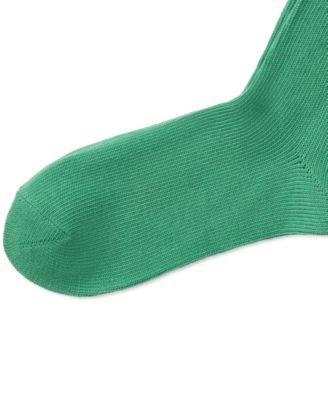 Women's Slouchy Border Fair Isle Crew Socks