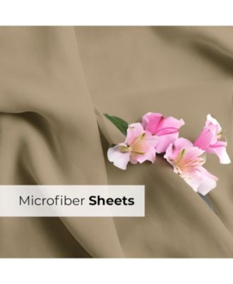 Microfiber Extra Deep Pocket 18–24" 6-Pc. Sheet Set, California King