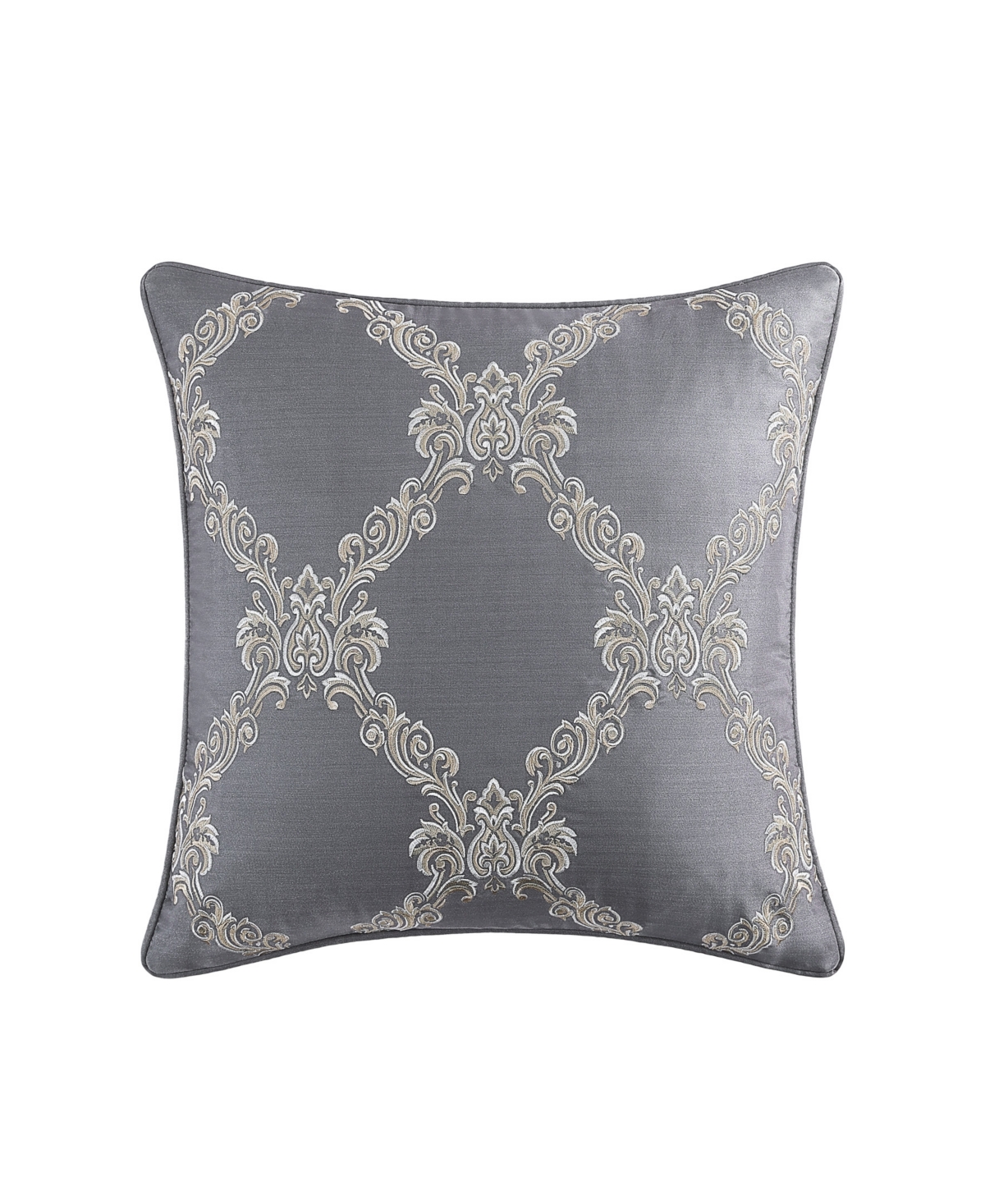 J Queen New York Krista Embroidered Decorative Pillow, 20" x 20"