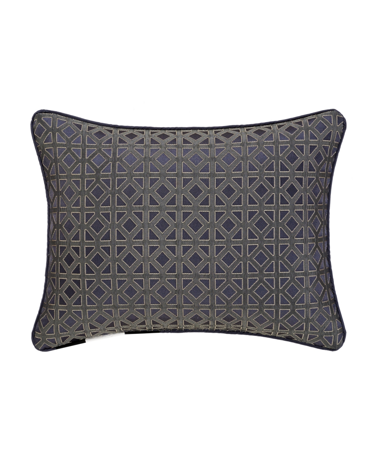 J Queen New York Alaro Geometric Boudoir Decorative Pillow, 15" x 20"
