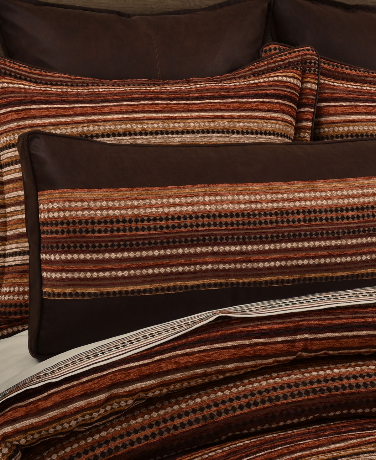 J Queen New York Sundance Reading Bolster Decorative Pillow, 15" x 52"