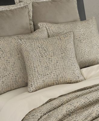 Habitat Crocodile Skin Decorative Pillow, 18" x 18"