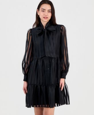 Women's Tiered Shirtdess