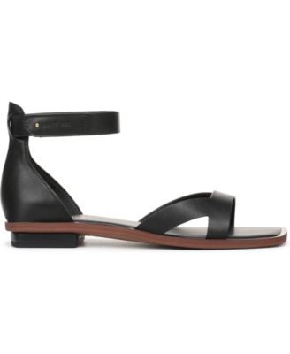 Women's Elisa Open Square Toe Ankle Strap Flat Sandals