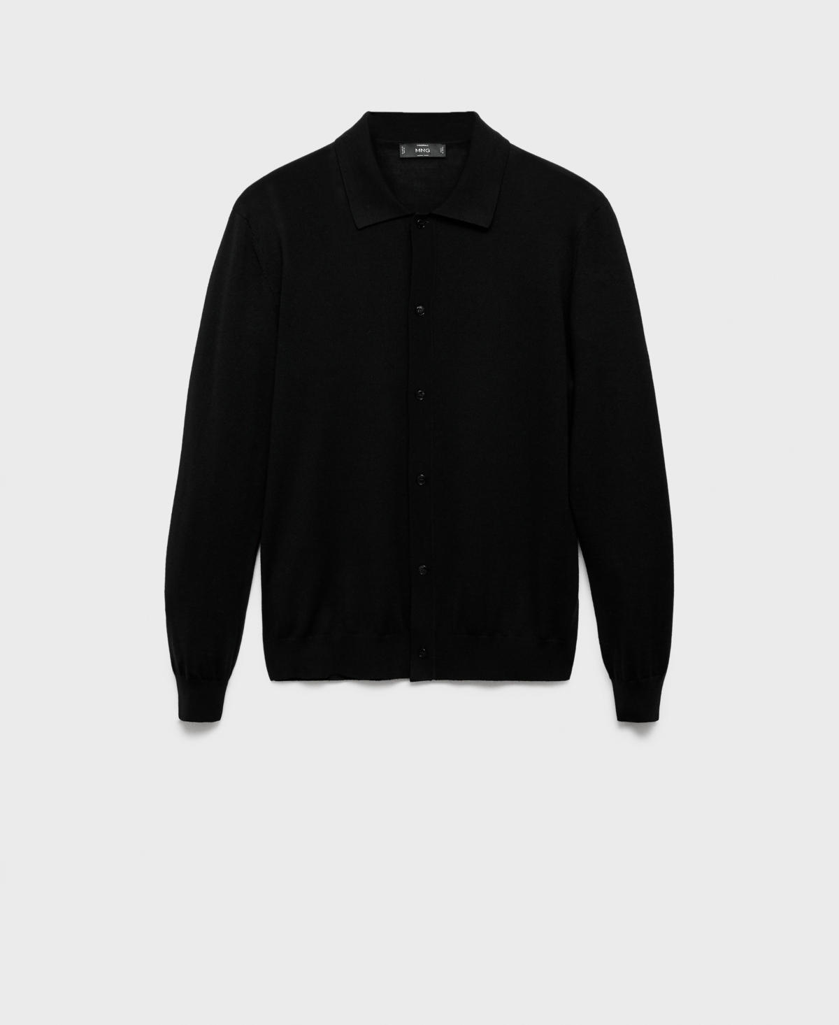 Mango Men's Merino Wool Cardigan