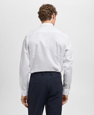 Men's Cotton Slim-Fit Formal Shirt