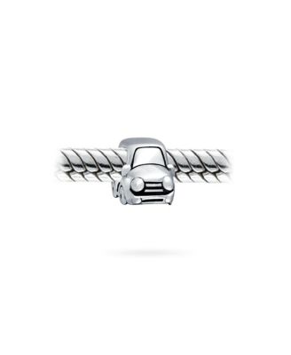 Set of 2 SUV Jeep Car and Sweet Heart New Homeowner Charm Bead Sterling Silver