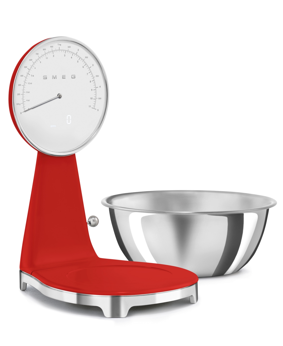 Smeg 50's Retro Style Kitchen Scale In Red