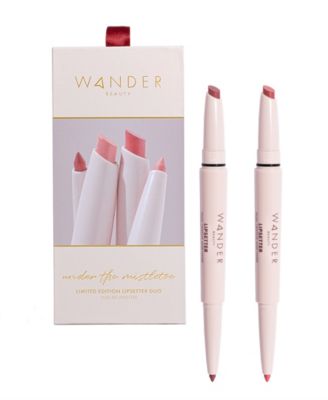 Wander Beauty - 2-Pc. Under The Mistletoe Multi-Tasking Dual Lipstick and Liner Set