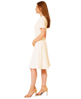 Women's Short-Sleeve Knit Dress