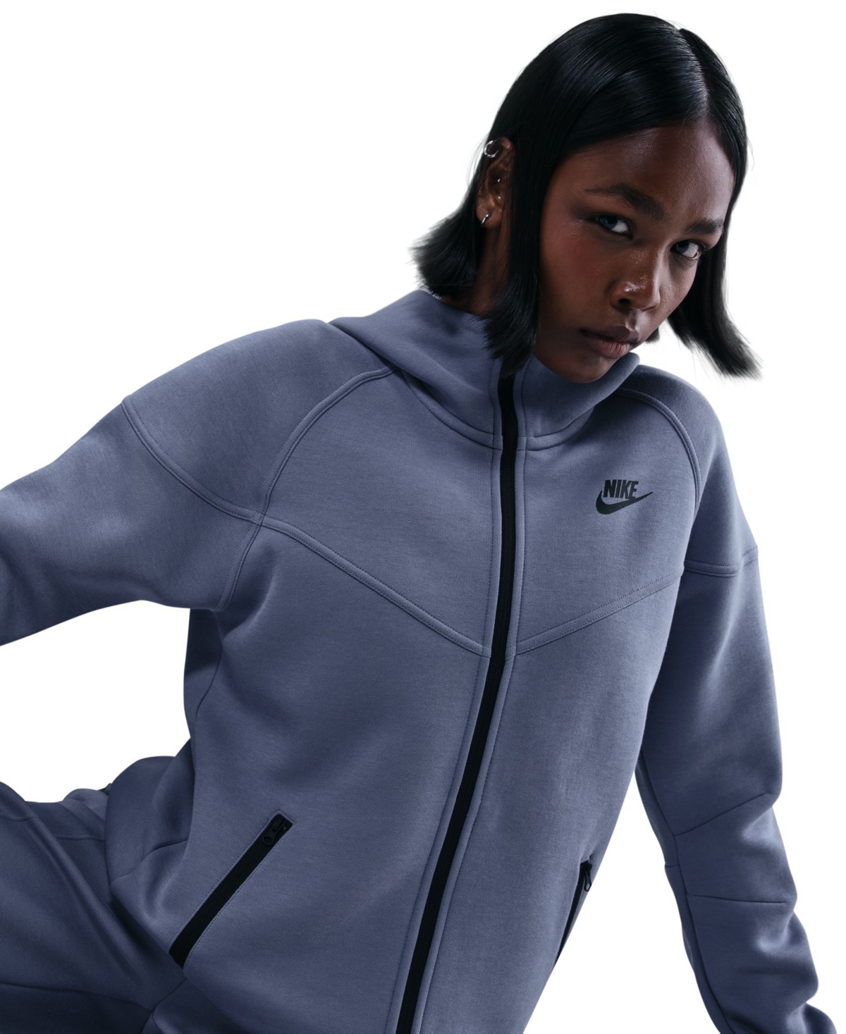 Nike Women's Sportswear Tech Fleece Windrunner Full-zip Hoodie