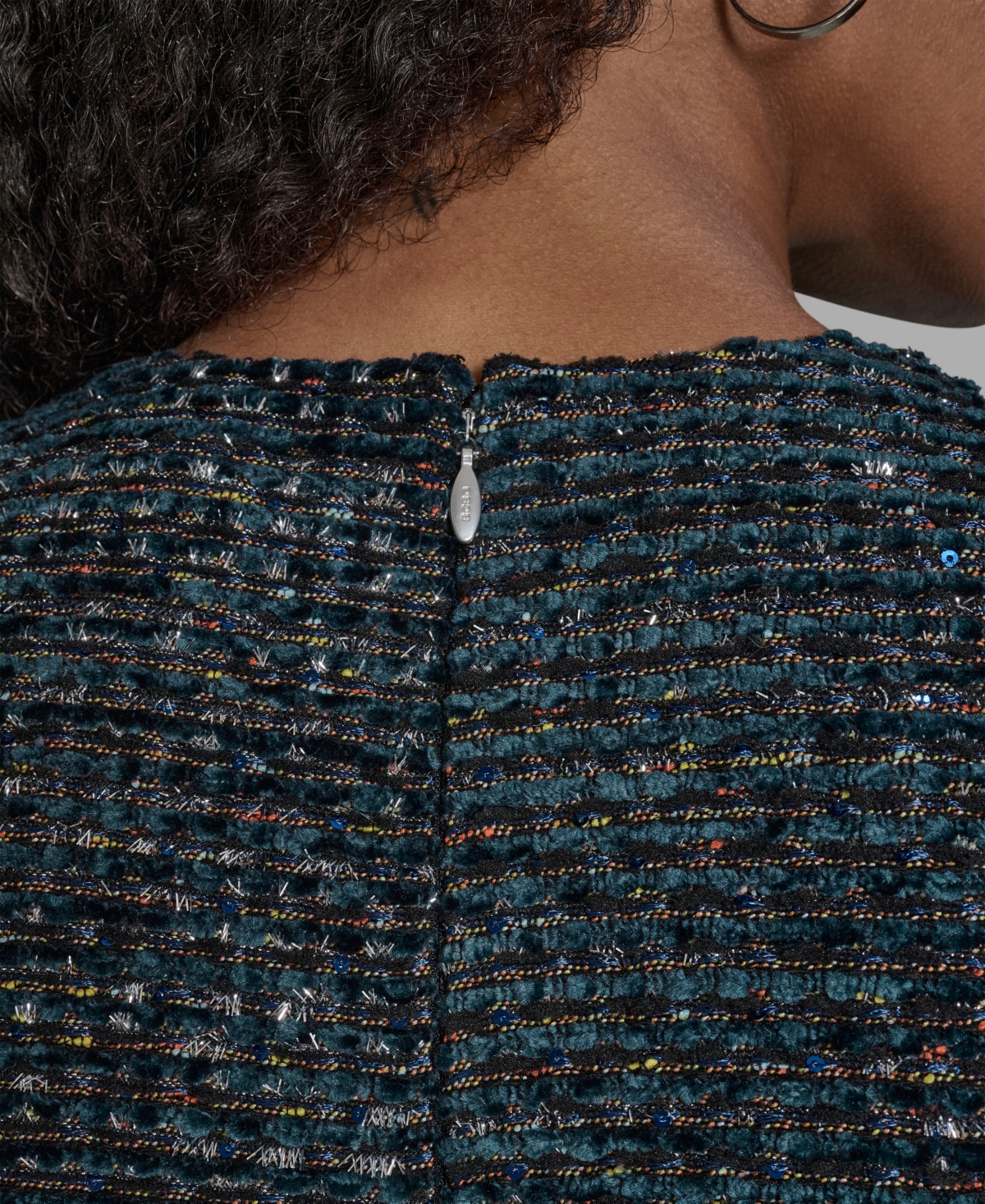 Bcbg Women's Sleeveless Tweed Dress