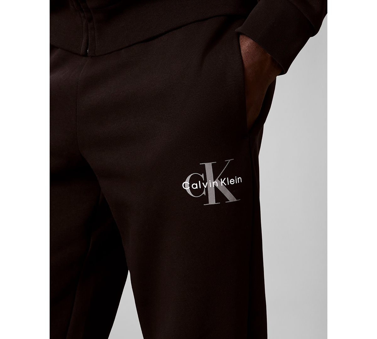 Calvin Klein Men's Monogram Logo Fleece Joggers