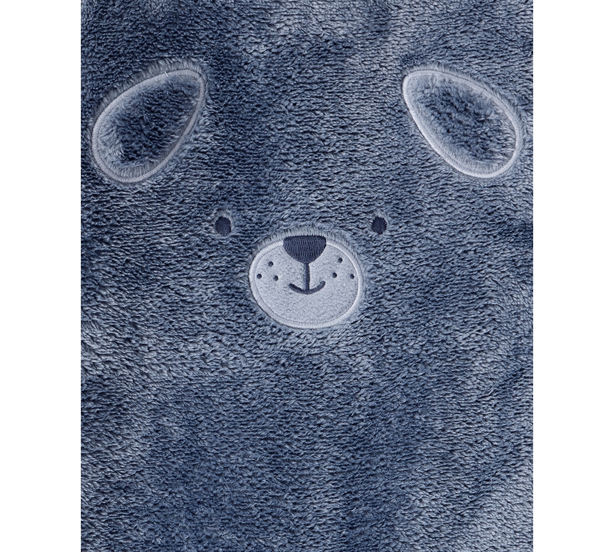 Carter's Baby Boys Dog Velour Long-Sleeve Snug Fit Jumpsuit