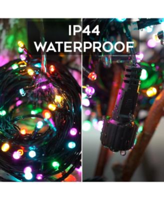 66ft Christmas String Lights 200 LED Chritsmas Tree Lights 8 Modes Multi Colored Christmas Decorative Mini Lights