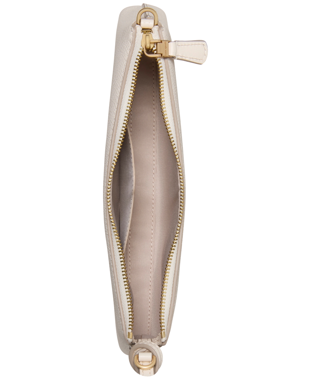 Kate Spade Small Loop Zip Pochette Bag In White