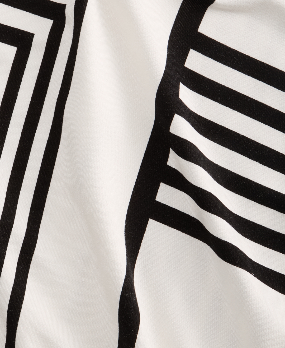 I.n.c. International Concepts Women's Printed V-Neck Top, Macy's Exclusive