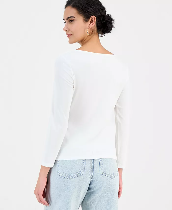 Women's Draped Cowl-Neck Top - thumbnail 10
