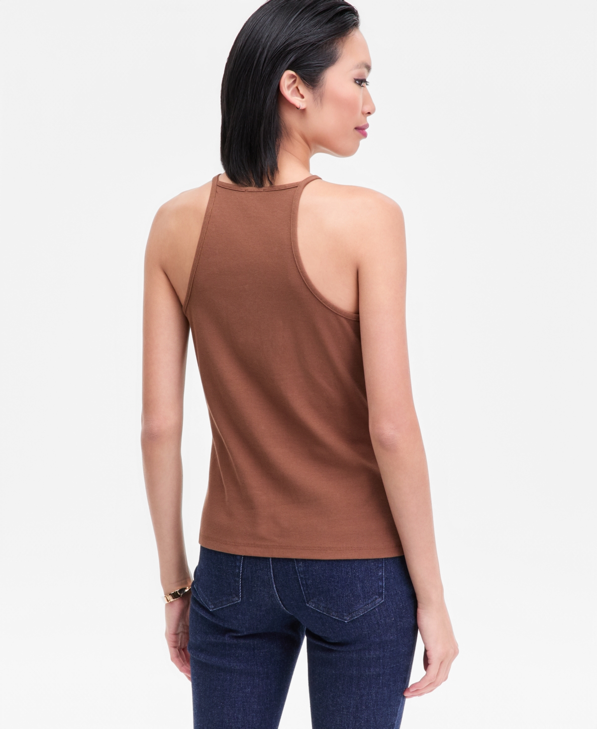 I.n.c. International Concepts Women's Embellished Halter Tank Top, Macy's Exclusive