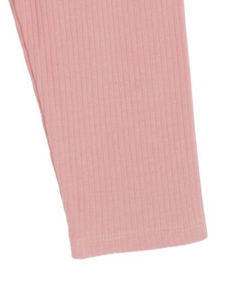 Baby Girls' Heart Printed Sweatshirt and Leggings, 2-Piece Set