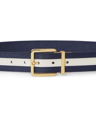 Women's Two-Tone Reversible Crosshatch Belt