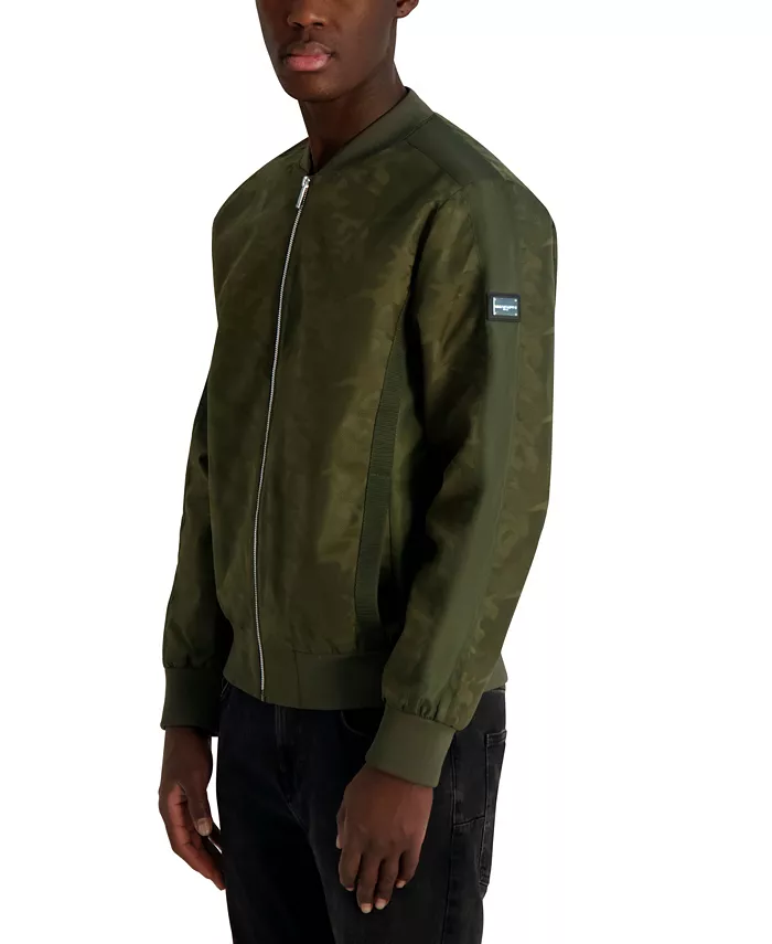 Men's Camo Bomber Jacket - thumbnail 9