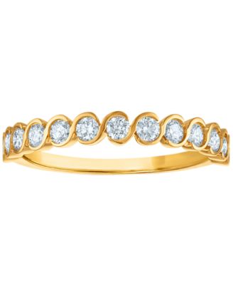 Macy's - Diamond Ring (1/2 ct. t.w.) in 14K Yellow Gold